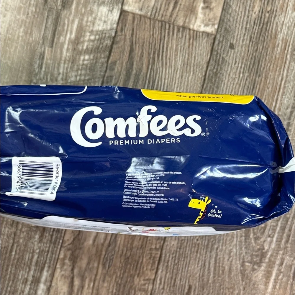 Comfees Premium Diapers Pack 31, 4 22-37lbs 10-17kg